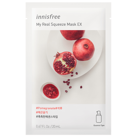 Innisfree My Real Squeeze Mask - Review SOCO by Sociolla