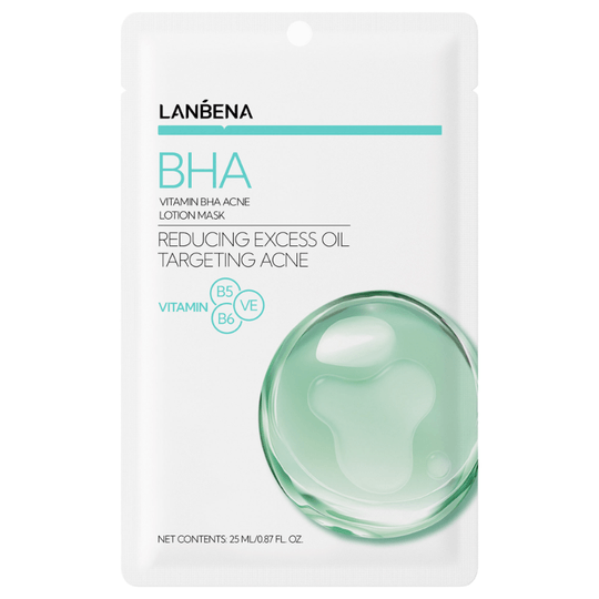 LANBENA Vitamin BHA Acne Lotion Mask - Review SOCO by Sociolla