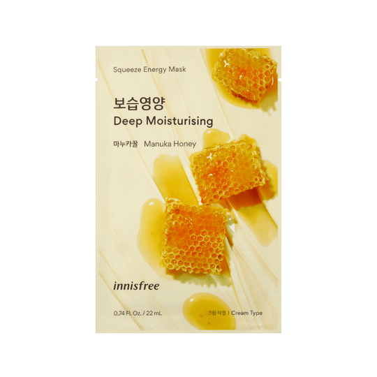 Innisfree Squeeze Energy Mask Manuka Honey - Review SOCO by Sociolla