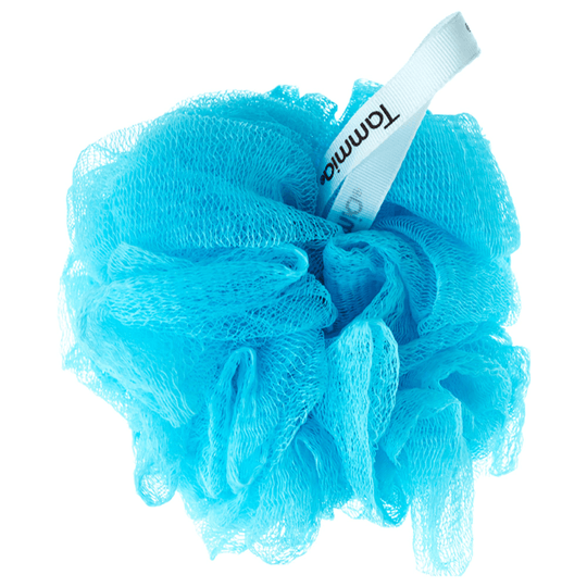 Tammia MP401 40g crepe mesh sponge Shower Puff - Biru - Review SOCO by ...