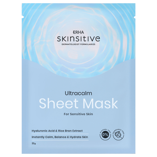 Erha Skinsitive Ultracalm Sheet Mask - Review SOCO by Sociolla