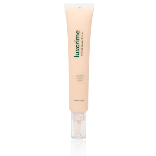 Luxcrime Perfect Canvas Mattifying Poreless Primer - Review SOCO by Sociolla