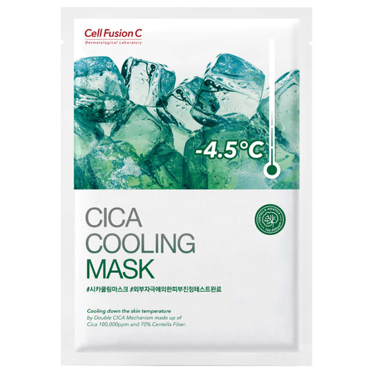 Cell Fusion C Post a Cica Cooling Mask - Review SOCO by Sociolla