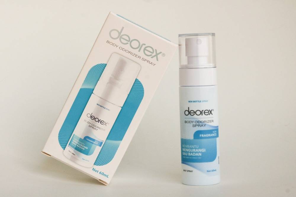 Review: Deorex Body Odorizer Spray, Benar Bikin Ketiak Bebas Bau dan ...